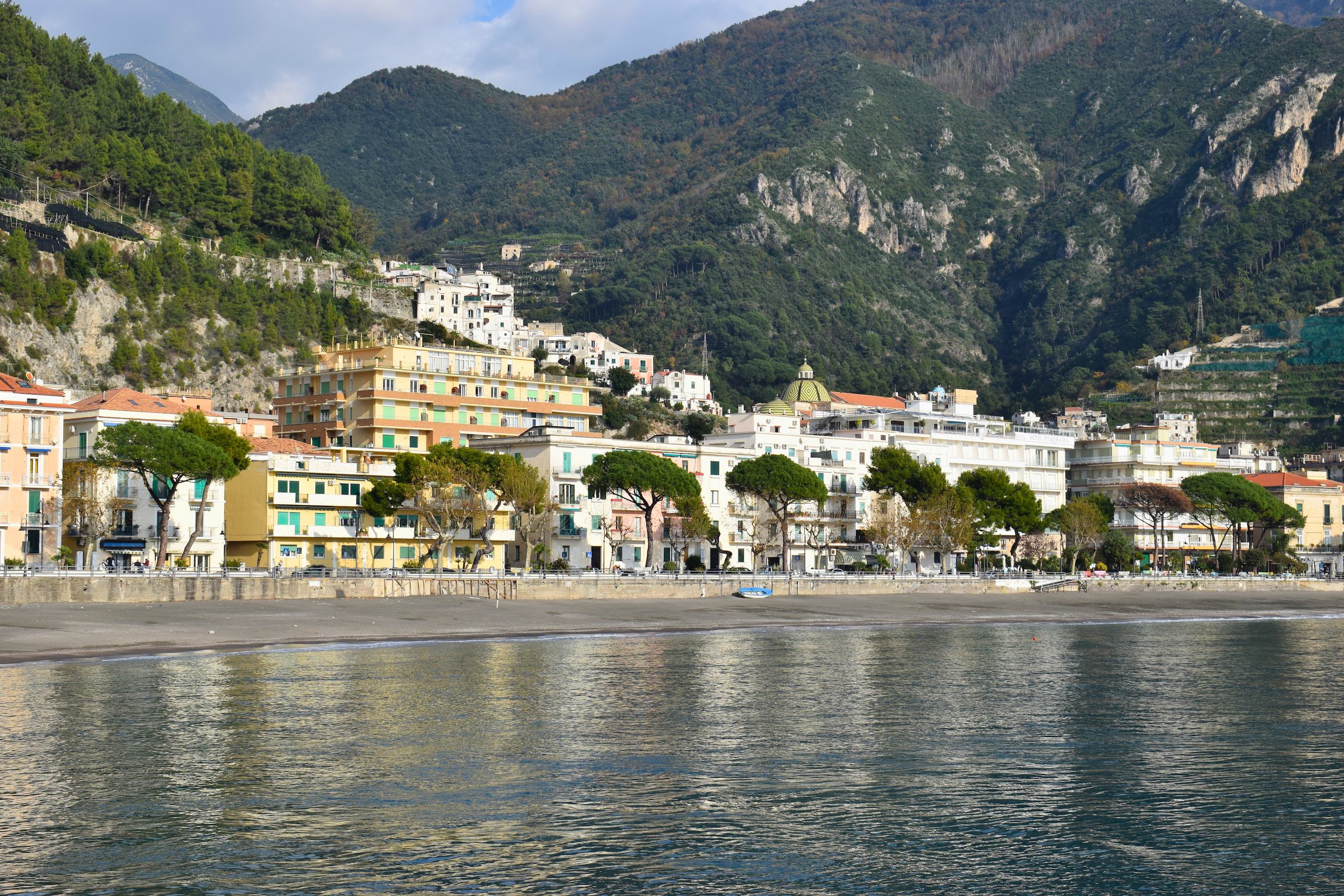 coastal town of Maiori, Italy