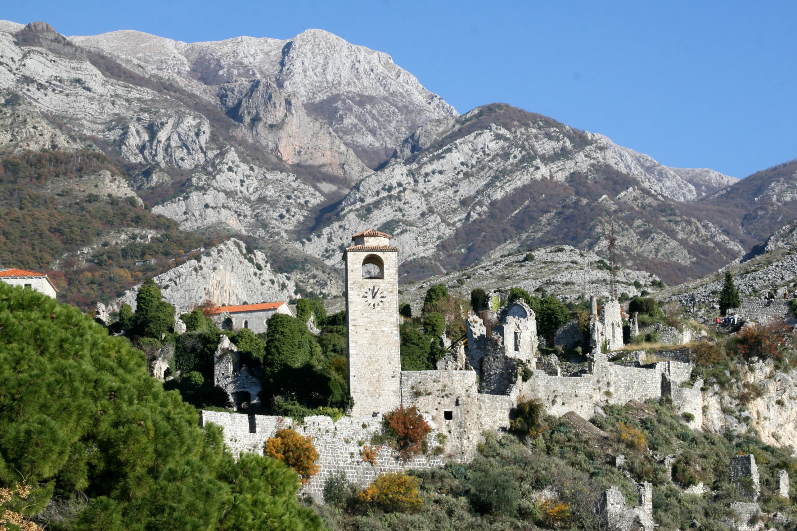 Old-town Bar - Montenegro. Bar Montenegro old-town historic life