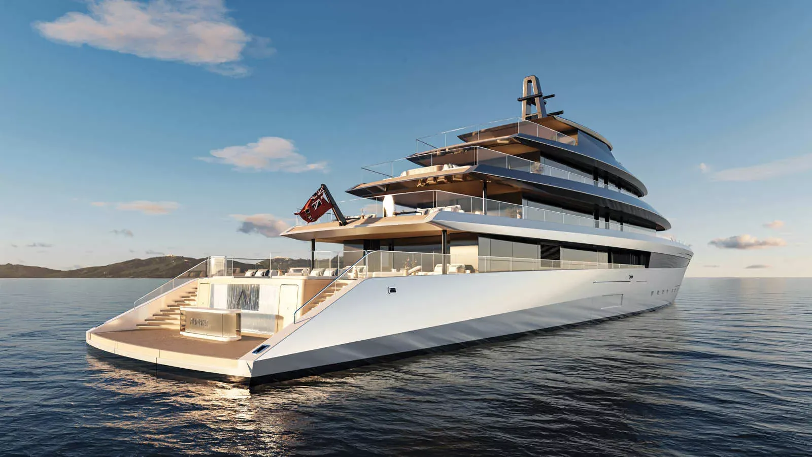 The 237′ Superyacht With a Hyperbaric Chamber, Snow Shower, and Silent Mode