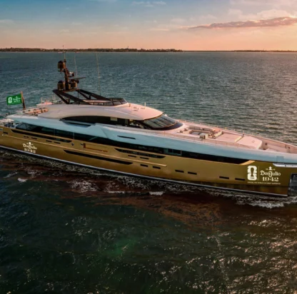 Don Julio Just Docked a 200-Foot Superyacht in Manhattan for the World Cup Final