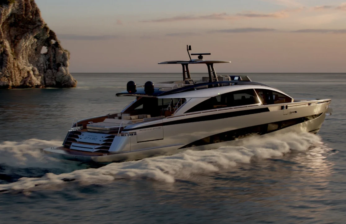 Inside the New Pershing GTX90: The Sport Utility Yacht Built for Outdoor Living