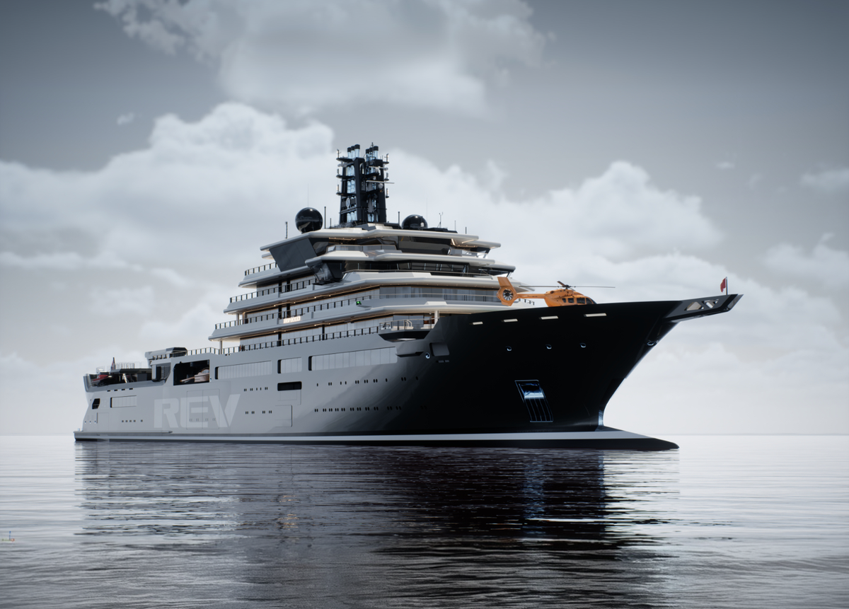 This 639′ Superyacht Has A Mission Bigger Than Its Size — And That Is To Protect Our Oceans